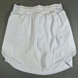 Lululemon Skort Skirt Women's Size 6 Blue Hotty Hot High-Rise Lined Pastel